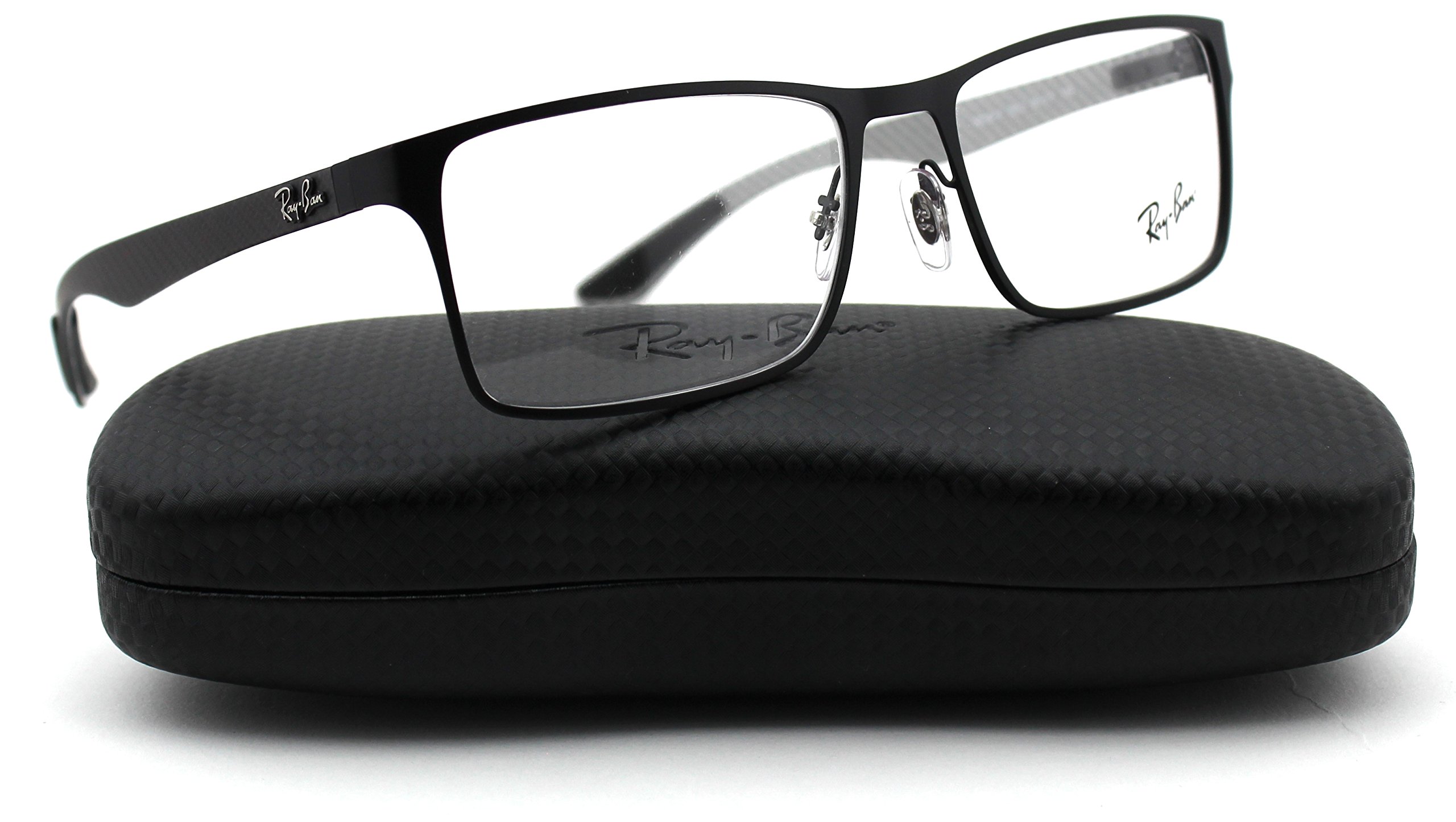 Ray-Ban RX8415 2503 Eyeglasses Carbon Fibre Matte Black Frame 53mm- Buy  Online in Saint Vincent and the Grenadines at saintvincent.desertcart.com.  ProductId : 30228957.