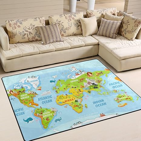 Amazon Com Alaza Soft Indoor Modern Animals Sea Creatures