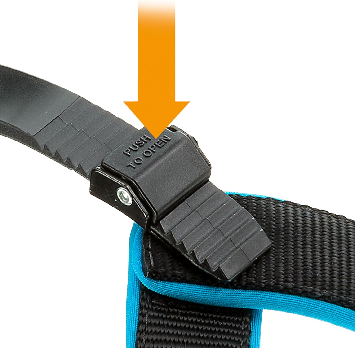 Ferplast Harness for Large Dogs AGILA FLUO 9 Dog Harness with Soft Padding, Quick Release and Attachment System - Image 4