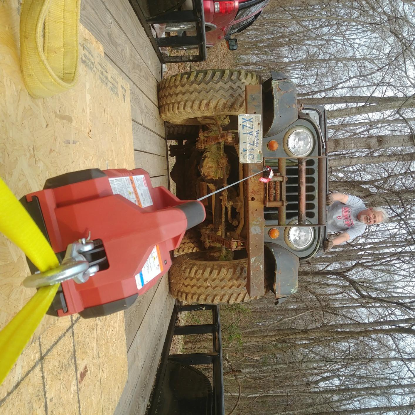 35/mo Finance WARN 885005 PullzAll Cordless 24V DC Portable Electric