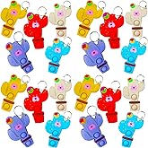 Roaqua 20 Packs bulk Mini Pop Plants Keychain fidgets Bubble Classroom Students gifts Teacher, hoilday Party Favors