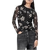 AllSaints Womens CAIA Mesh Top