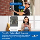 Tapo D210 Wireless Doorbell Camera 2K 3MP Battery Video Full Color Night Vision view 5
