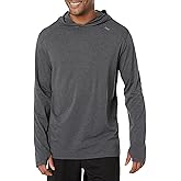 tasc performance carrollton long sleeve hood heather