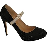 Chaussures Compensées NICOLE Imprimé "poney Cheveux Zèbre" - Taille 6 - Occasion Excellent état