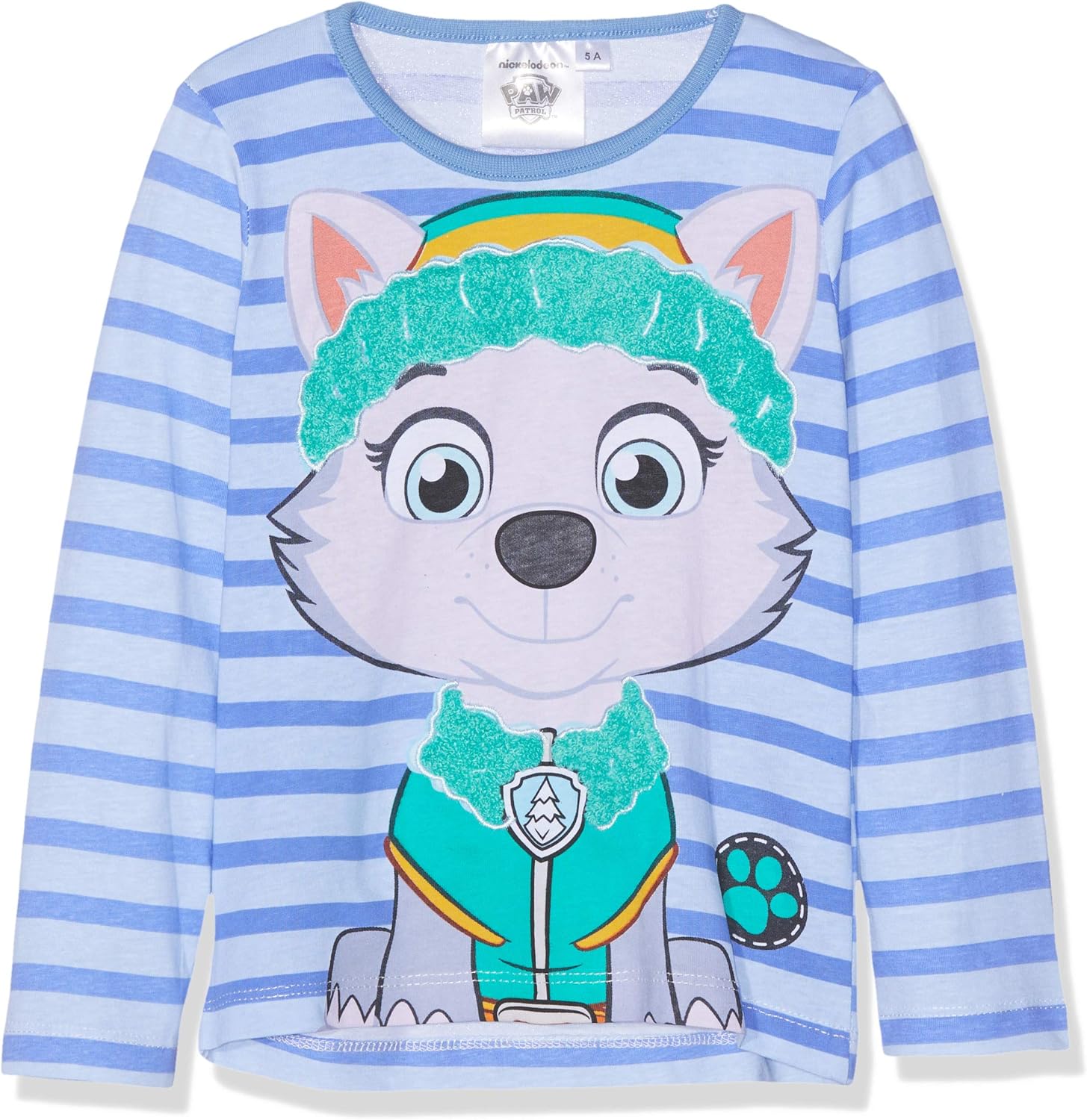 Nickelodeon Paw Patrol Everest Camiseta, Azul (Blue 174037tc), 3 años
