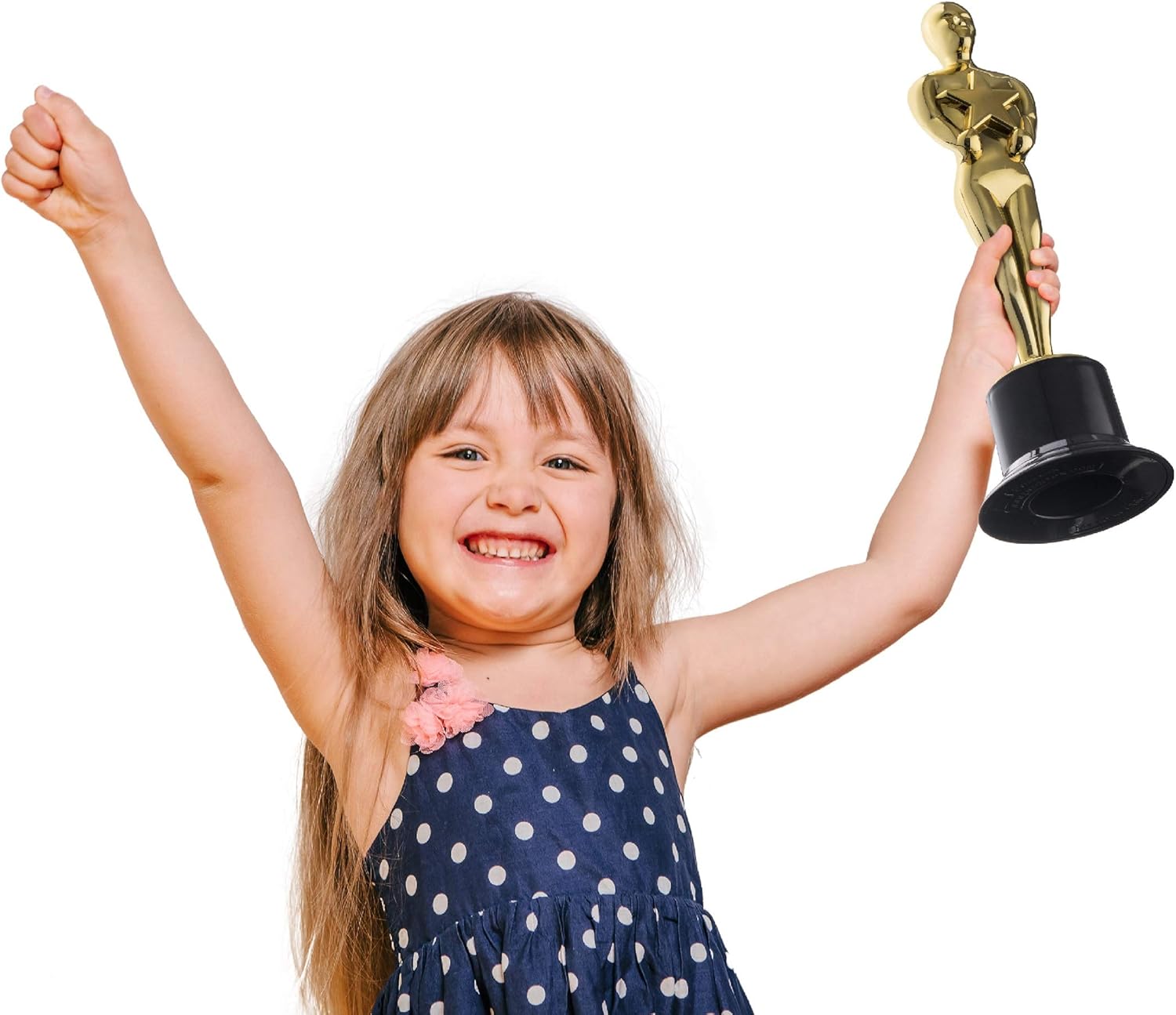 Prextex 6" Gold Award Trophys for Award Ceremony's or Party (24 Pack): Toys & Games