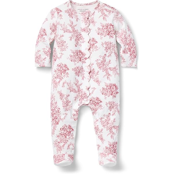 Amazon.com: Janie and Jack Floral Zip Up Swimsuit (Infant