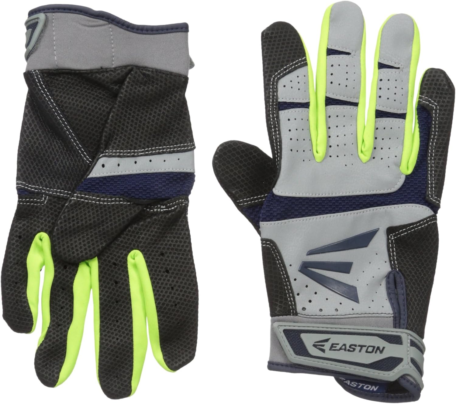 neon batting gloves