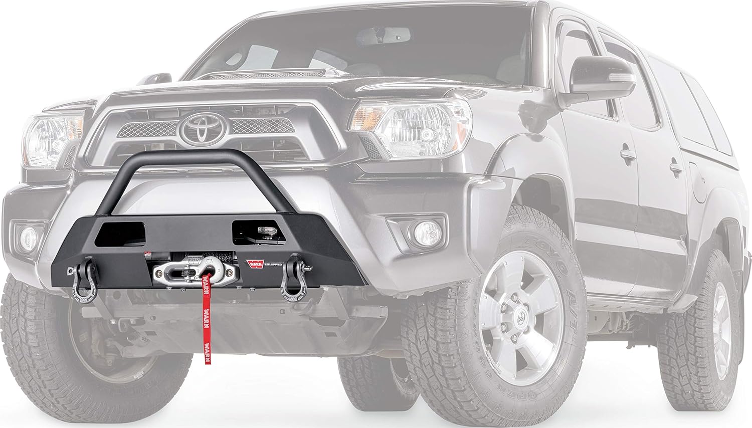 WARN 102874 SemiHidden Fixed Winch Mount with LowProfile