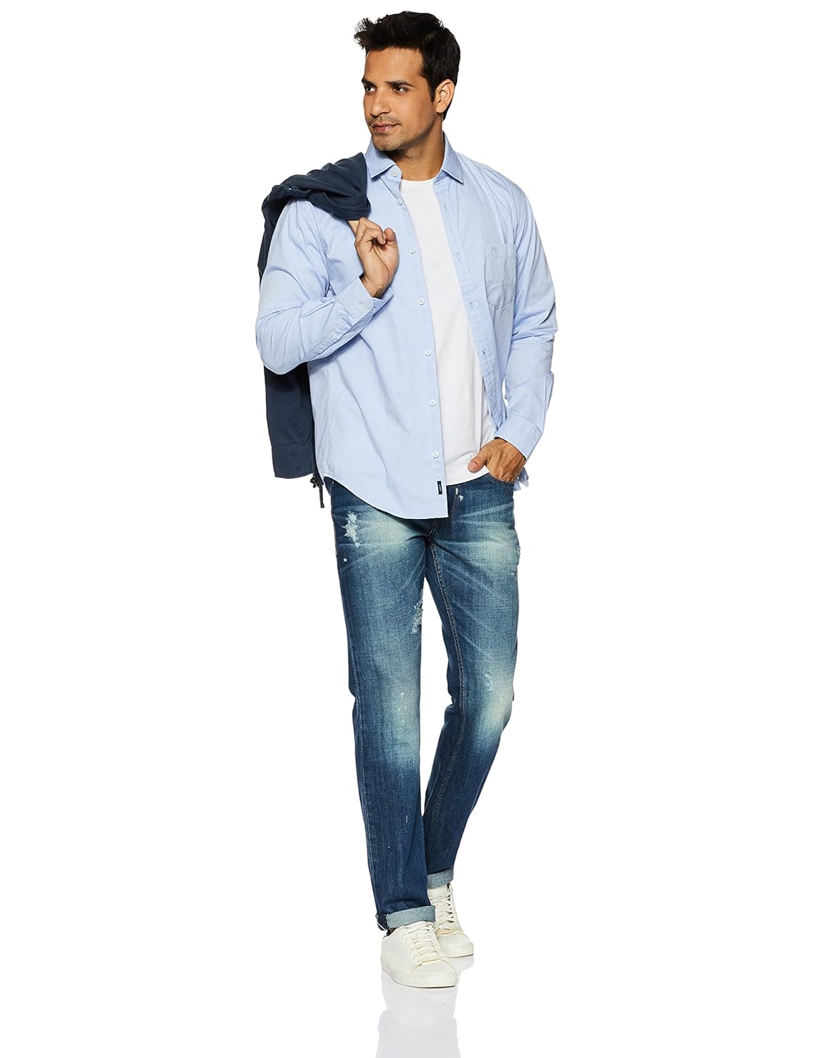 peter england men's casual shirt