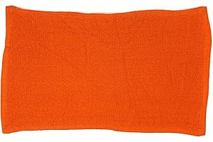 The Holy South Set of Fingertip Towels 11X18 100% Cotton Hand Towels – Perfect for Fall Bathroom Decor, Gym Towels, Face Towel & Bathroom Hand Towels & Wash Cloths and Towels Set (Orange, 12)