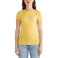 Aeropostale Women's Aero SS Graphic Tee - Circle Logo, Jersey Knit, Slim Fit