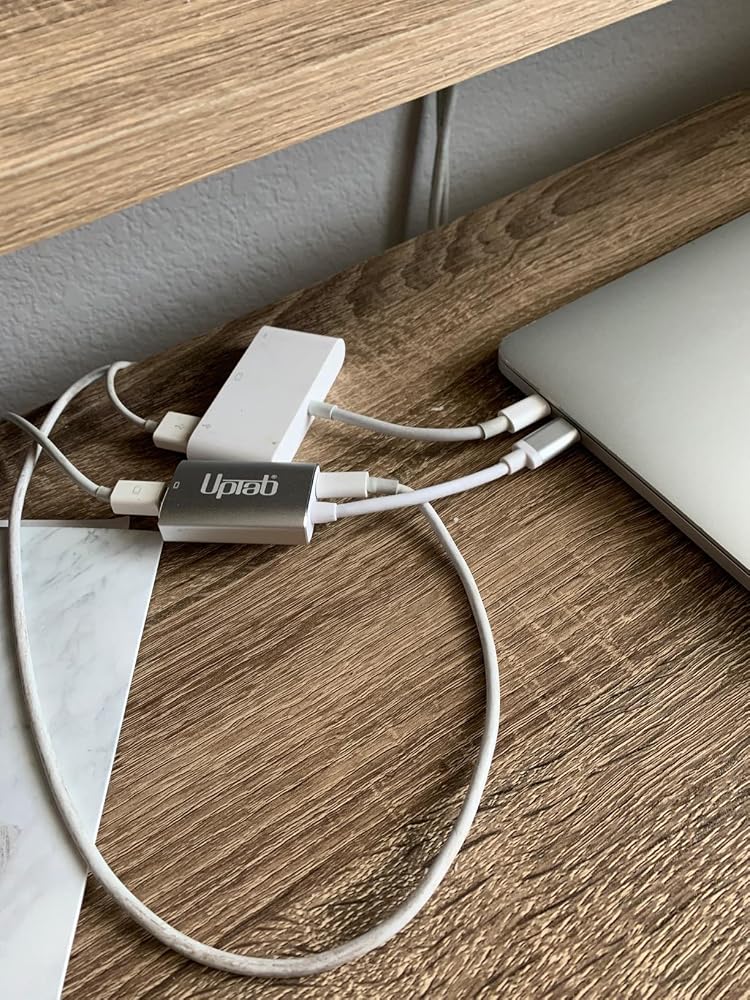 USB-C to Mini DisplayPort Adapter 4K@60Hz Silver – UPTab