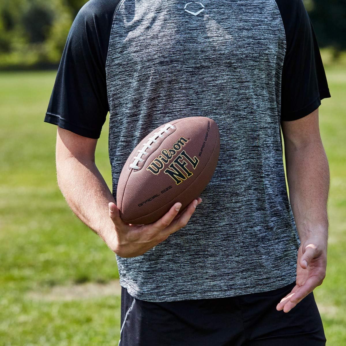 Wilson NFL Super Grip Football : Sports & Outdoors
