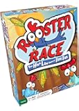 Rooster Race Family Board Game - Fun Cards for All Ages, Kids and Adults 5 Years and Up