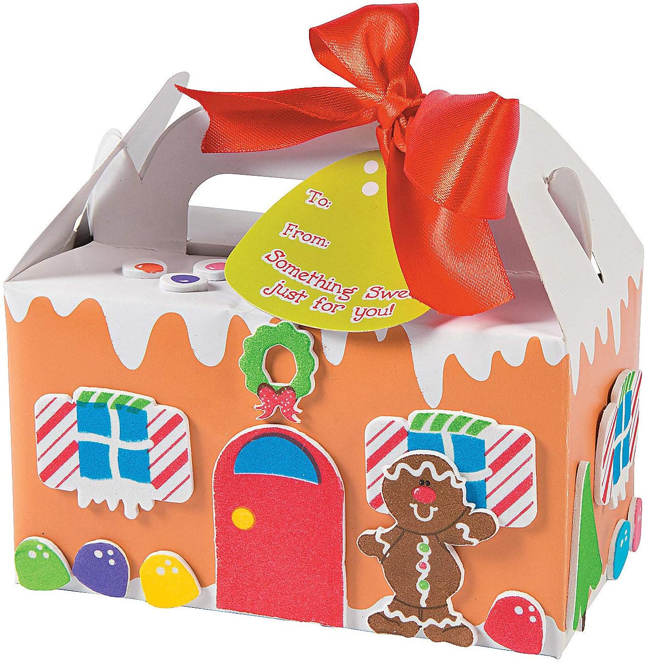 Download Amazon Com Gingerbread Treat Box Kids Craft Kit Crafts For Kids And Fun Home Activities Toys Games PSD Mockup Templates