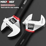 MAXPOWER Adjustable Spanner 150mm Slim Jaw 30mm Opening 2.5mm Thick view 4