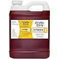 Pure Vitamin E Oil Bulk - 32 oz D-Alpha Tocopherol 100% Pure & All Natural 42,500 IU per oz - Not a Blend, Thick, Amber Color - from Wheat Germ - Face Body Hair - DIY Cosmetics & After Surgery Scars