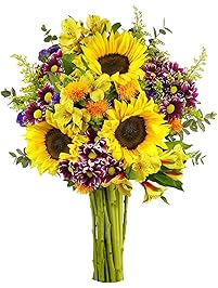 Benchmark Bouquets Flowering Fields, No Vase