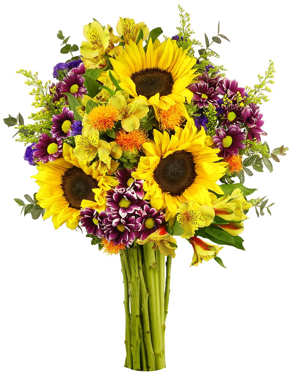 Benchmark Bouquets Yellow Sunflowers, No Vase Grocery