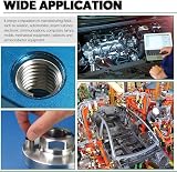 Keadic 140pcs Helicoil Screw Repair Sleeve Kit M3-M12 Stainless Steel view 7
