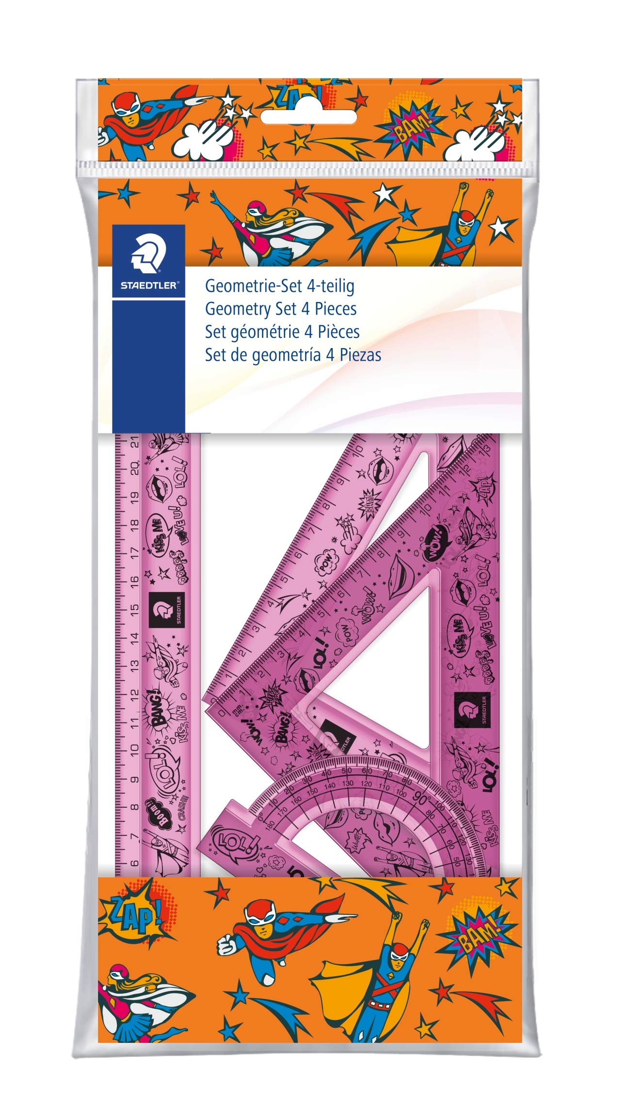 Staedtler 569PB4CO1S Geometry Set (Pack of 4)