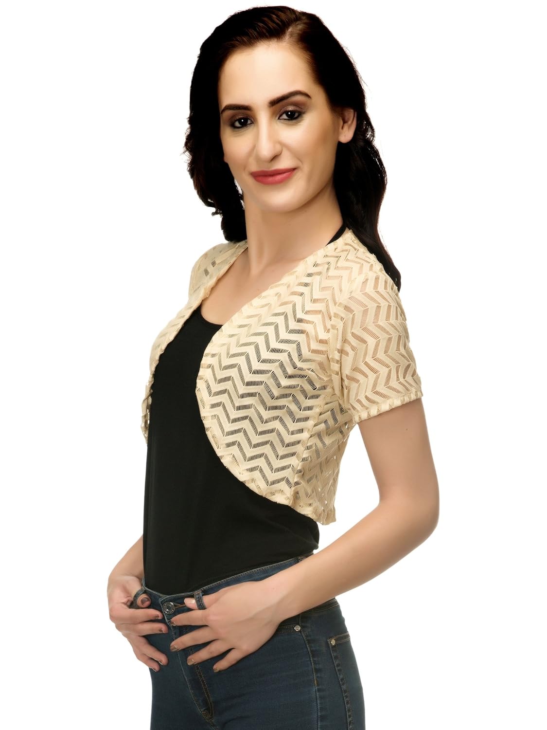 adyuth women net shrug
