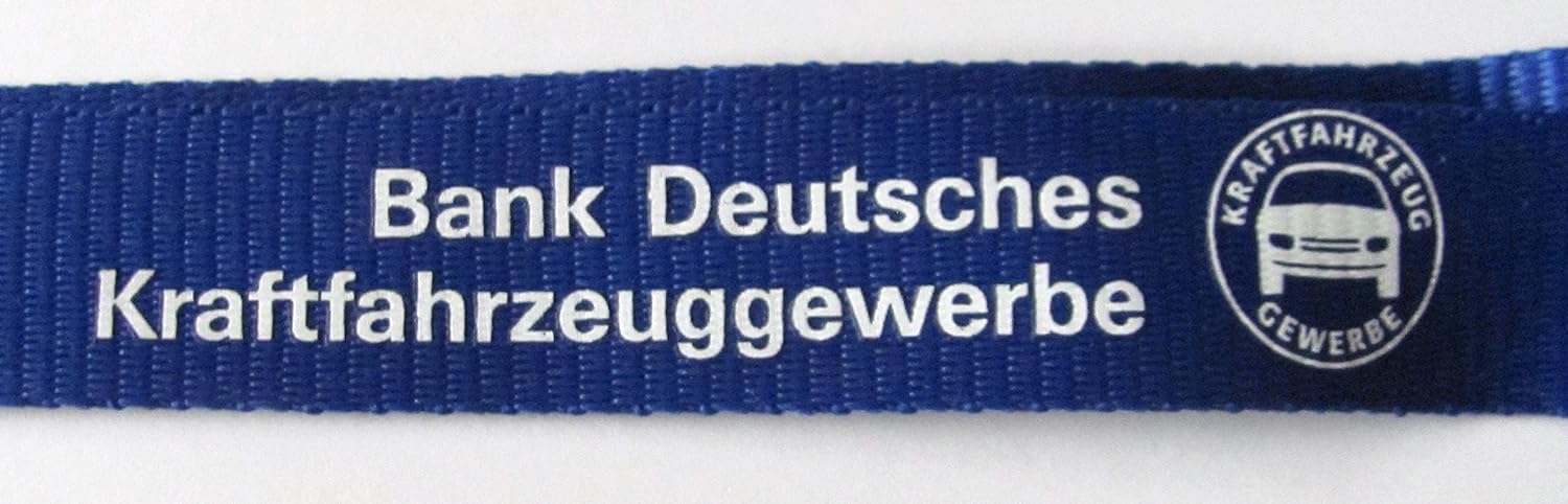 Bank Deutsches Kraftfahrzeuggewerbe Schlusselband Amazon De Spielzeug