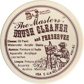 GENERAL'S The Masters Brush Cleaner and Preserver &ndash; Non-Toxic &ndash; Cleans &amp; Restores Art Paint Brushes &ndash; Removes Acrylic, Oil &amp; Watercolor Paint &ndash; 2.5 oz
