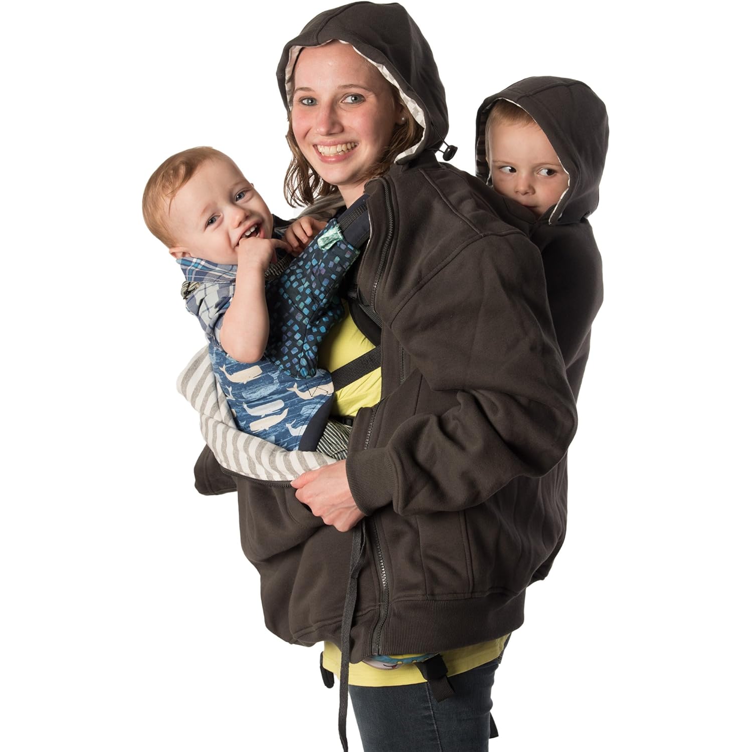 tandem babywearing coat