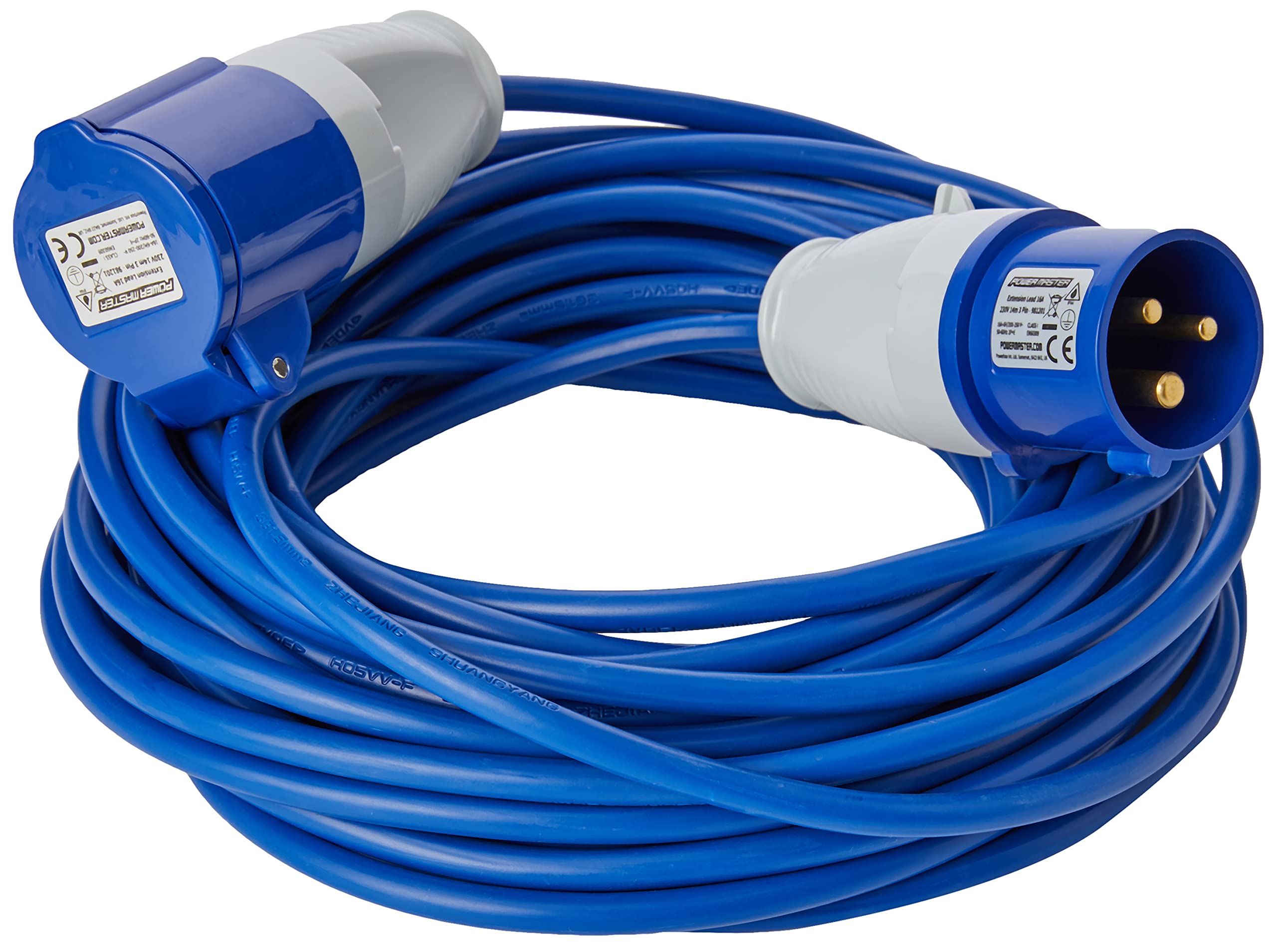 Powermaster 981201 Extension Lead 16A 230V 14m 3 Pin