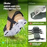 Ohuhu Lawn Aerator Shoes with 5.5cm Spikes and 900D Straps view 5