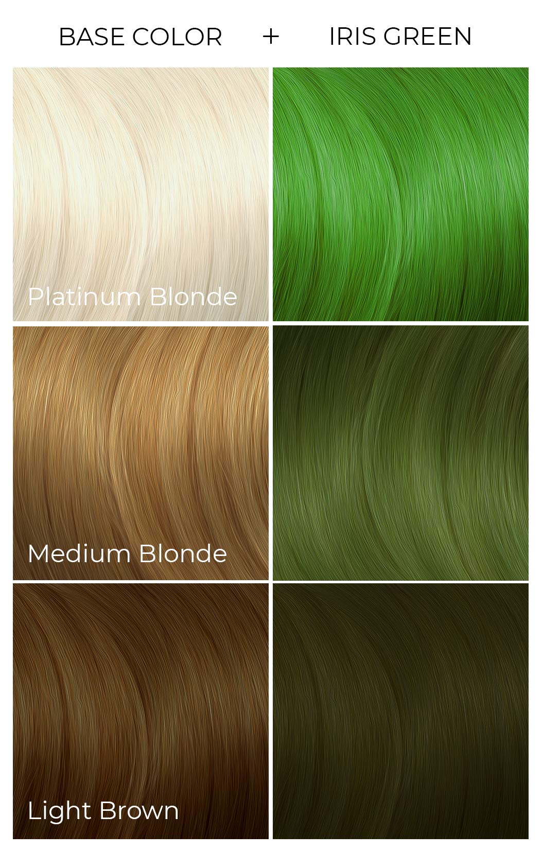 ARCTIC FOX Vegan and Cruelty-Free Semi-Permanent Hair Color Dye (8 Fl Oz, IRIS GREEN)