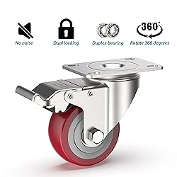 3 Inch Heavy Duty Plate Casters Swivel Caster