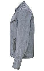 HANDSY Leather Jackets For Men - Leather Motorcycle