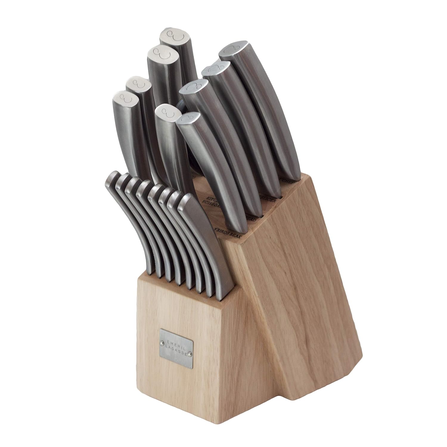 Best kitchen knife sets with block no steak knifes