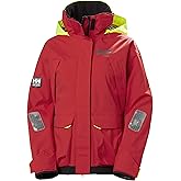 Helly-Hansen Pier 3.0 Waterproof Jackets for Women Featuring Windproof Sailing Fabric and Packable Neon Yellow Hood