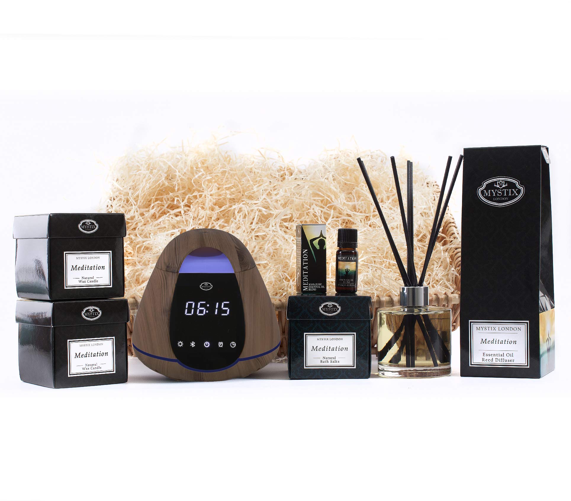 Mystic Moments Meditation Aromatherapy Hamper Deluxe, Multicoloured, One Size