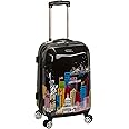 Rockland Departure Hardside Spinner Wheel Luggage, America, Carry-On 20"
