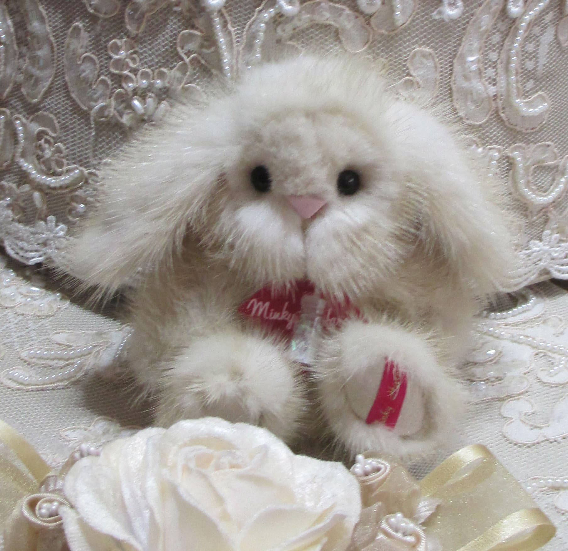 Godiva Vintage Minky Hare Rabbit by Minky Bears