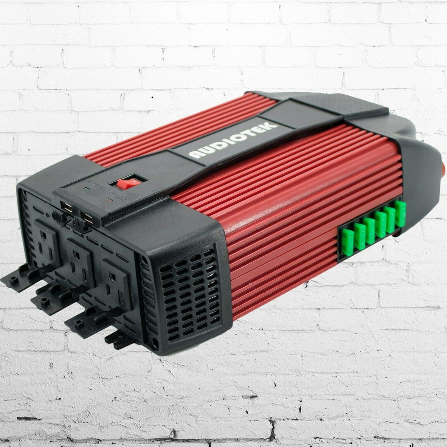 Audiotek 3000W Watt Power Inverter DC 12V AC 110V Car Converter USB Port Charger: Home Audio & Theater
