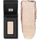 MOB Beauty Cream Clay Eyeshadow M145 – Champagne Shimmer | Skincare-Infused, Vegan, Blendable Cream-to-Velvet Finish, Buildable Pigment, Clean Eyeshadow in Sustainable, Biodegradable Compact