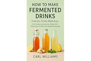 How to Make Fermented Drinks – Probiotic Drinks Made Easy: A DIY Guide to Kombucha, Water Kefir, Ginger Beer & Other Gut-Heal