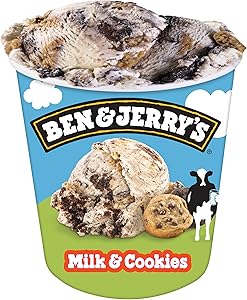 Ben & Jerry's Ice Cream Milk and Cookies 16 oz