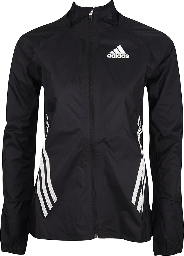adidas Adizero Performance Rain Womens Running Jacket BlackXXS