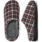 cosyone1997 Men's Slippers with Memory Foam, House Shoes for Men Indoor Outdoor, Non-Slip House Slippers Moccasin Style, Size 8-15