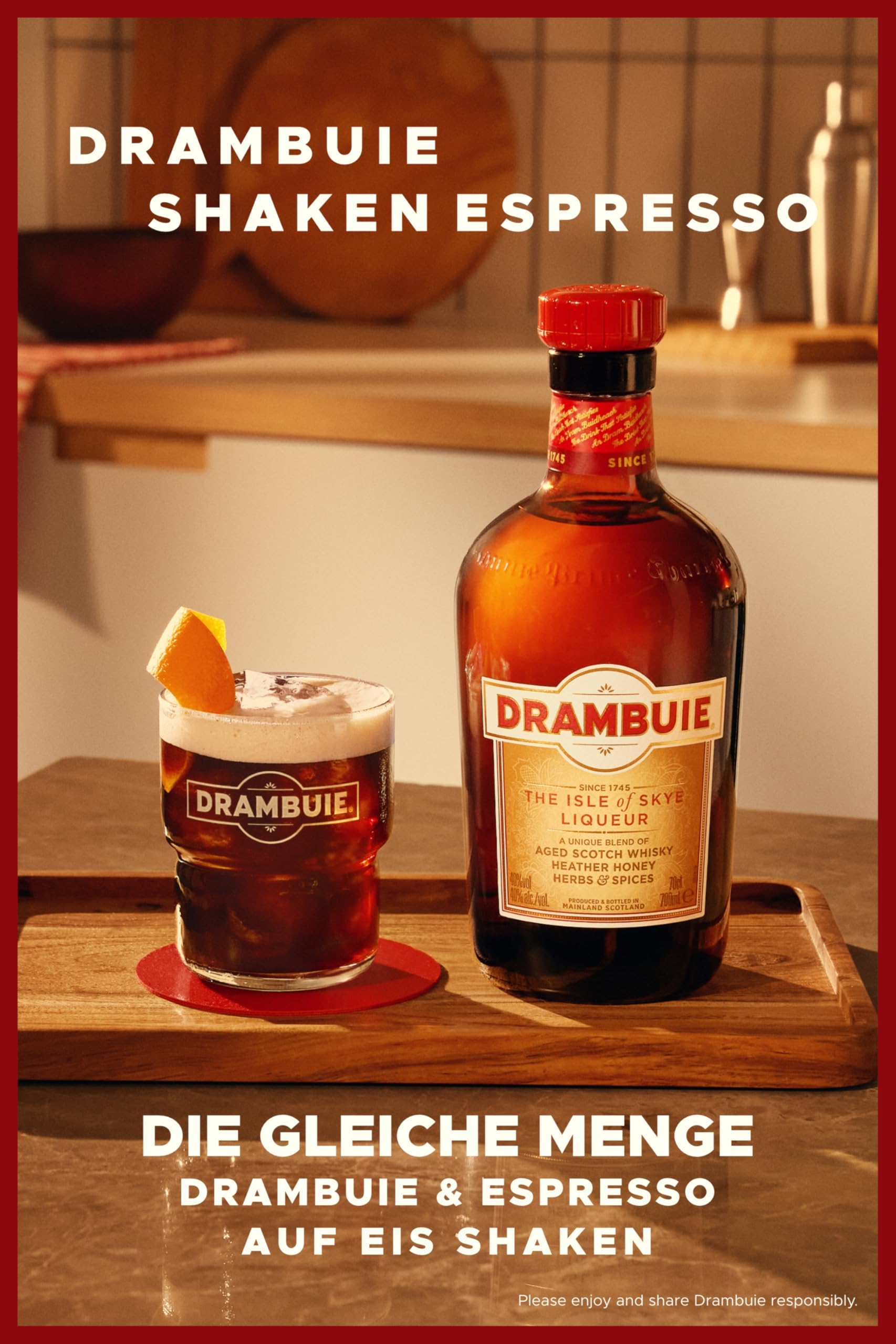 Drambuie – Scotch Whisky Likör mit Heidehonig, Kräutern & Gewürzen, 70cl 3