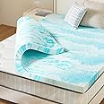 Mattress Topper, Twin Size Cooling Memory Foam Bed Toppers, 2 Inch Soft Mattress Pads for Sleeper Sofa, RV, Camper, CertiPUR-US Certified
