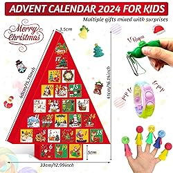 Fidget Advent Calendar 2024, 24 Days Christmas